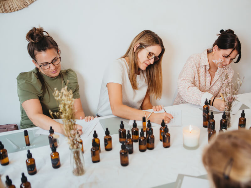 perfume making workshop
